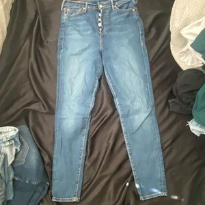 High waisted true religion jeans